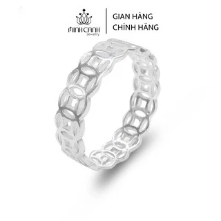 Nhẫn Kim Tiền Bạc Loại Trơn May Mắn Tài Lộc - Minh Canh Jewelry