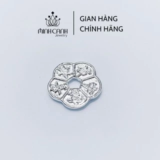 Đồng Xu Bạc Hoa Mai Kim Tiền Phong Thủy Chiêu Tài Lộc - Minh Canh Jewelry
