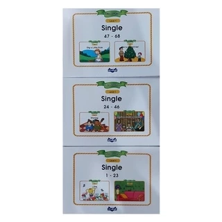 Sách - little fox readers lever 1 single (Tặng video file nghe)