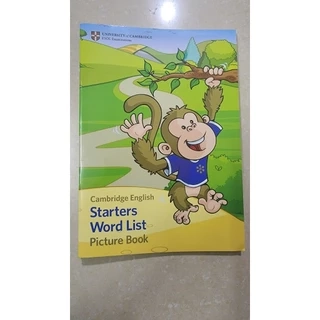 Vở cambridge english word list starters ,movers ,flyers