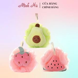 Bông tắm trái cây Jary Loofah Fruit Bath Sponge tạo bọt siêu mềm