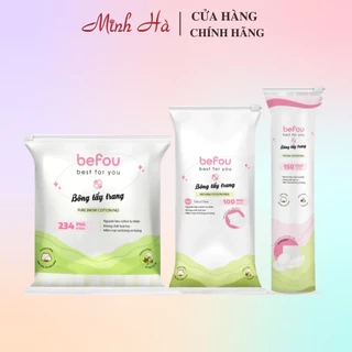 Bông tẩy trang Befou 100/234 miếng chất bông mềm mại tiện lợi