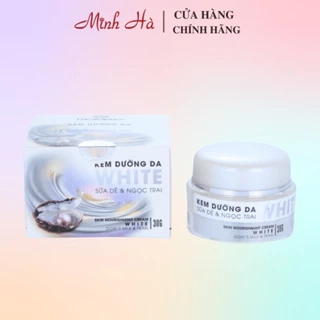 Kem dưỡng da Thorakao White Sữa dê 30g dưỡng trắng làm mịn da