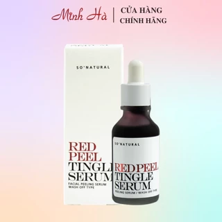 Serum tái tạo phục hồi da Red Peel Tingle 20/35ml tẩy tế bào chết hóa học, đẩy mạnh quá trình hồi phục da sau mụn