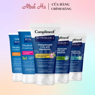 Sữa rửa mặt Compliment No Problem 200ml giúp làm sạch và giảm mụn