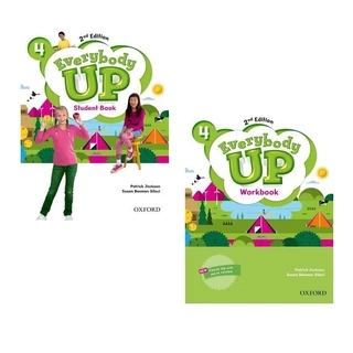 Sách -  Everybody Up 4 - Bản 2nd Edition (Bộ 2 cuốn)