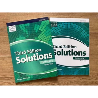 Sách - Solutions Elementary- Third Edition Bộ 2 cuốn)- Tặng file nghe
