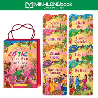 Sách: Combo Truyện Cổ Tích Việt Nam (Túi 8 Cuốn)