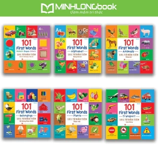 Sách: 101 Từ Đầu Tiên / 101 First Words - Phát Triển Tư Duy Song Ngữ Cho Bé