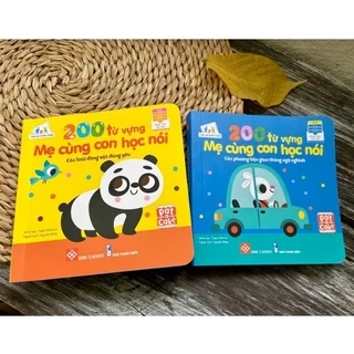Sách - 200 từ vựng mẹ cùng con học nói