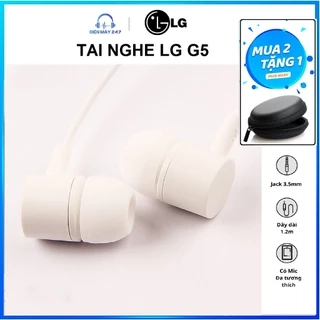 Tai nghe LG chính hãng_Lỗi 1 đổi 1_Bass Treble cực chất