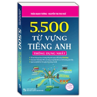 Sách - 5500 từ vựng tiếng Anh thông dụng nhất (bản màu)