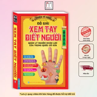 Sách - Đồ giải xem tay biết người (bìa mềm) tái bản