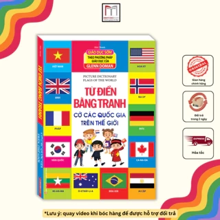 Sách - Từ điển bằng tranh - Cờ các quốc gia trên thế giới (bìa cứng)