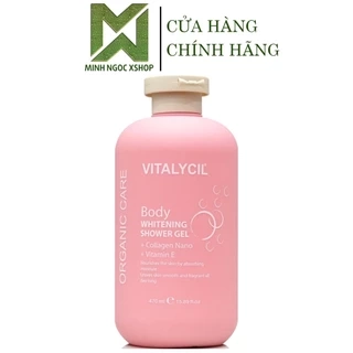 Sữa tắm dưỡng trắng da cao cấp Vitalycil Body Whitening Shower Gel 470ML