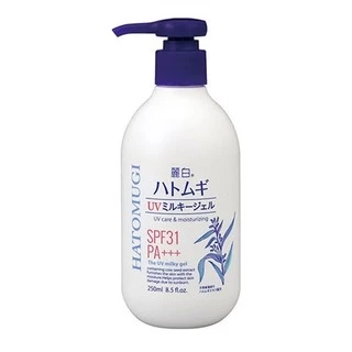 Sữa dưỡng thể chống nắng Reihaku Hatomugi hạt ý dĩ 250ml