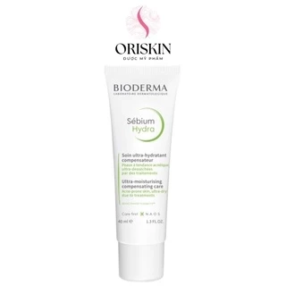 Bioderma Kem Dưỡng Làm Dịu Và Phục Hồi Cho Da Mụn Bị Suy Yếu Và Giảm Khô Căng, Bong Tróc Bioderma Sebium Hydra 40ml