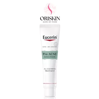 Eucerin Kem Giảm Mụn Và Nhờn Dạng Gel Eucerin ProACNE Solution A.I Clearing Treatment 40ml