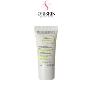 Sample Bioderma Kem Dưỡng Bioderma Sébium Sensitive Cho Da Mụn Nhạy Cảm 5ml
