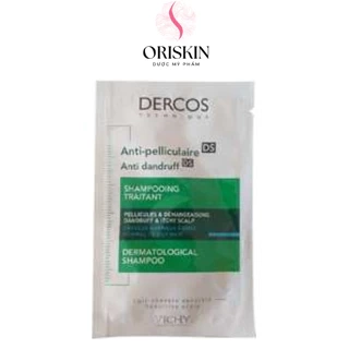 Sample Vichy Dầu Gội Giúp Giảm Gàu Dành Cho Da Đầu Dầu & Ngứa Vichy Dercos Anti Dandruff Advanced Action Oil Hair 6ml