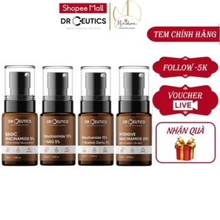 Serum DrCeutics B3 Niacinamide giảm thâm, sáng da, hỗ trợ kiềm dầu 30ml, 100ml