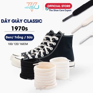 Dây Giày Classic 1970s Cổ Cao 160cm và Thấp Chính Hãng MINSU M1409 Chuyên dùng Cho Giày Thể Thao