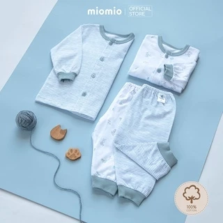 Combo 2 Bộ Quần Áo Dài Sơ Sinh MIOMIO Cho Bé Trai, Bé Gái (Từ 0 - 24 Tháng), Vải Cotton
