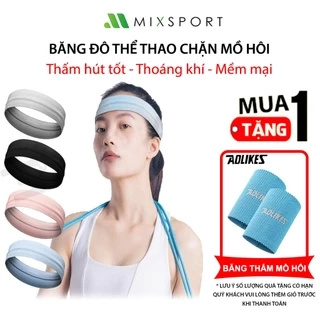 Băng Đô Thể Thao Headband AOLIKES Thấm Hút Và Chặn Mồ Hôi Tập Gym, Yoga