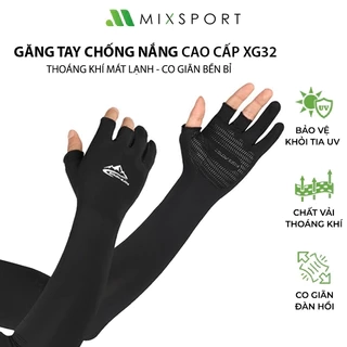 Găng Tay Chống Nắng Thể Thao Cao Cấp MixSport Giảm Nhiệt Nhanh Chống Tia Cực Tím Cực Tốt, Chống Trượt XG32