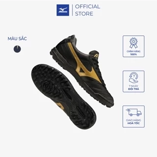 Giày đá bóng Mizuno Morelia II Pro As, đinh thấp, da thật Kangaroo thượng hạng, sân cỏ tự nhiên, giảm chấn cao cấp