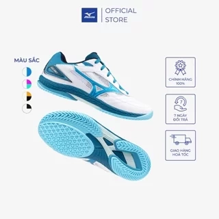 Giày bóng bàn Mizuno Wave Drive 9 chính hãng, bám sân chống trơn trượt, upper da mềm mại, giảm chấn hiệu quả