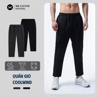 Quần Dài Nam Coolwind MK CLEVER Chất liệu gió, co giãn tốt, thoáng khí, dáng suông thể thao, vận động thoải mái