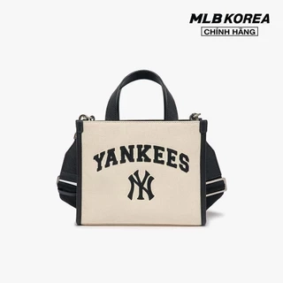 MLB - Túi tote nữ phom chữ nhật Varsity Canvas Mini 3AORS083N-50CRD