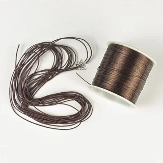 Dây Thun Chỉ MTH JEWELRY Co Giãn Chuyên Xỏ Vòng Tay Có Độ Co Giãn Cao - Duy Nhất Màu NÂU | Mộc Trầm Hương