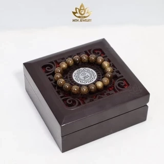 Vòng Tay Trầm Hương Tốc Hạt Tròn Đơn Size 8/10/12/14/16/18mm Trầm Tốc Việt - Mộc Trầm Hương | MTH JEWELRY
