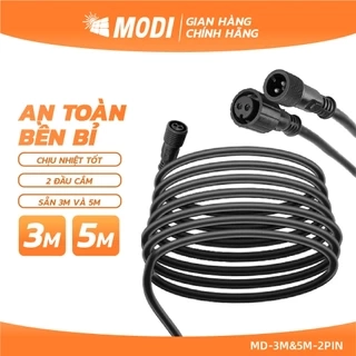 Dây Cáp Kết Nối Tấm Pin Đèn Năng Lượng Mặt Trời Dài 3M, 5M 2 Pin Chống Nước, Bền Bỉ, Chịu Nhiệt Tốt