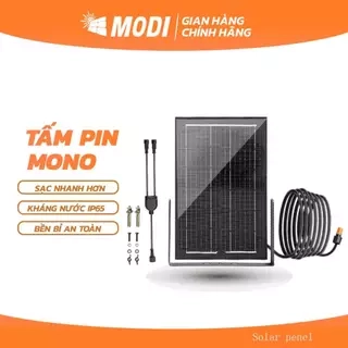 Tấm Thu Năng Lượng Mặt Trời Mono MODI SOLAR Hiệu Suất Sạc Nhanh Phù Hợp Cho Đèn Pha Tấm Pin Trên 20W