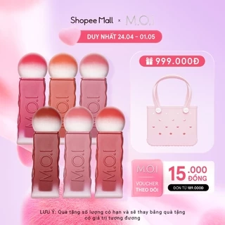Bộ 6 màu Son tint MOI Cotton Candy - Son Kẹo Nhẹ Như Bông - Matte Lasting Lip Tint