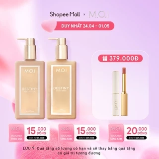 Bộ đôi chăm sóc cơ thể hương nước hoa DESTINY phiên bản giới hạn +