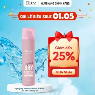 Dầu Gội Khô Tạo Kiểu Làm Mềm Và Bóng Tóc Diane Perfect Beauty Styling Smooth & Shine 95g