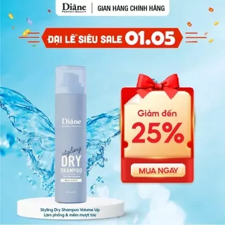 Dầu Gội Khô Tạo Kiểu Làm Phồng Mềm Mượt Tóc Diane Perfect Beauty Styling Dry Shampoo Volume Up 95g
