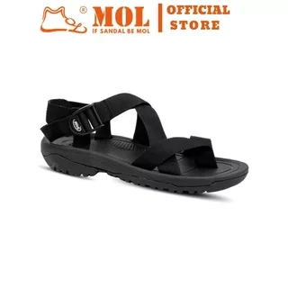 Sandal nam Rova quai chéo RV937B màu đen