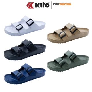 Dép Thái lan cặp nam nữ cao su đúc 2 quai Kito AH170