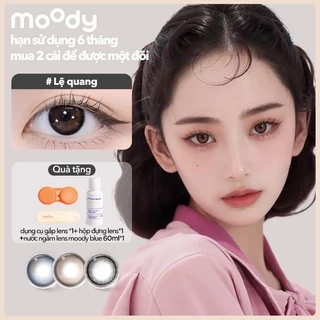 Kính áp tròng 6 tháng moody có độ cận 0-7, đặc biệt từ KOL