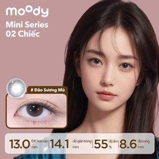 Set 2 chiếc kính áp tròng Moody 14.2mm lens 1 ngày thuộc bộ sưu tập Teenage Daydream Mini version