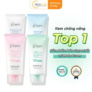 Kem Chống Nắng Vật Lý Make Prem UV Sun Cream Make P:rem SPF 50+ PA++++ 50ml