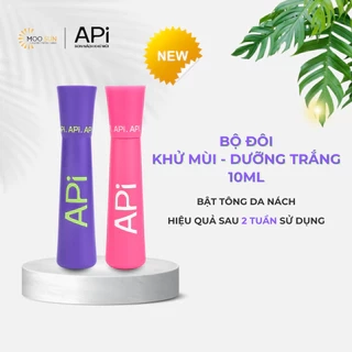 Serum khử mùi hôi nách API Mee Natural, Thanh lăn làm trắng nách, ngăn tiết mồ hôi 6ml