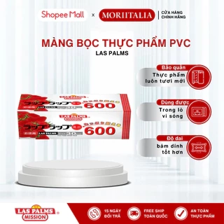 Màng Bọc Thực Phẩm Las Palms chính hãng 30cmx500m kèm dao nhựa - Chất liệu PVC - MBTP00006071