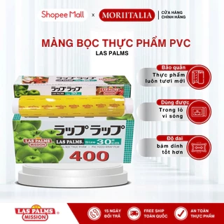 Màng Bọc Thực Phẩm PVC Las Palms chính hãng 30cmx368 (250m) dao nhựa MBTP00006026 - Moriitalia