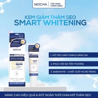 Kem Giảm Thâm Sẹo MOCHA Smart Whitening, Chiết Xuất Nghệ Trắng Hiệu Quả Mờ Thâm Sẹo Nhanh Chóng